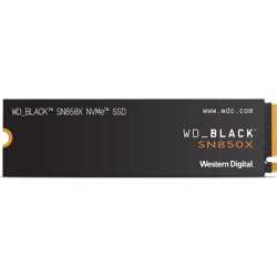 WD Black SN850X (WDS200T2X0E) 2TB NVMe SSD, M.2 Interface, PCIe Gen4, 2280, Read 73000MB/s, Write 6300MB/s, 5 Year Warranty