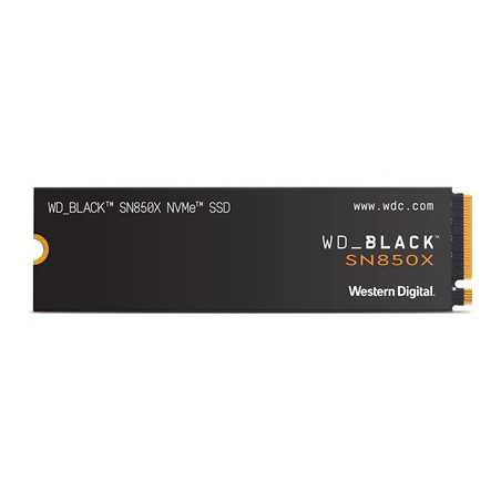 WD Black SN850X (WDS200T2X0E) 2TB NVMe SSD, M.2 Interface, PCIe Gen4, 2280, Read 73000MB/s, Write 6300MB/s, 5 Year Warranty