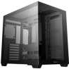 DeepCool CG530 Dual-Chamber Computer Case, Tempered Glass Panels, Advanced Cooling Support, Exceptional Cable Management, Black