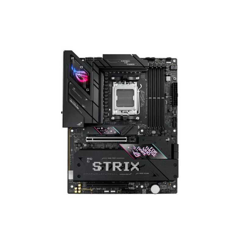 Asus ROG STRIX B850-E GAMING WIFI, AMD B850, AM5, ATX, 4 DDR5, HDMI, DP, USB4, Wi-Fi 7, 5G LAN, PD 30W, RGB, 5x M.2