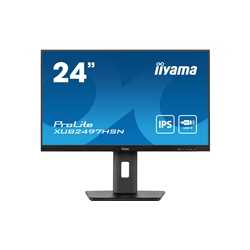 iiyama Prolite XUB2497HSN-B2 24 inch IPS Monitor, USB-C Dock, RJ45(LAN), Full HD, 1ms, HDMI, DisplayPort, USB-Hub, USB-C, 100Hz,