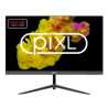 piXL PX24IVHFPD 24 Inch Frameless Monitor, Widescreen IPS LCD Panel, 5ms Response Time, 100Hz Refresh Rate, Full HD 1920 x 1080,