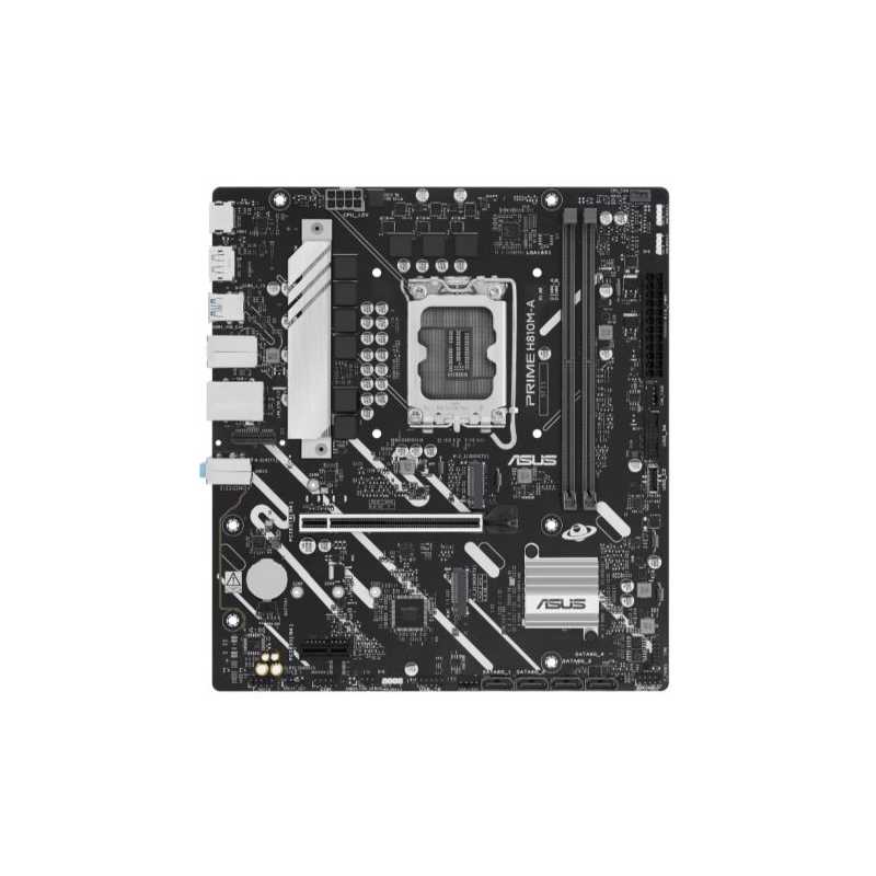 Asus PRIME H810M-A-CSM - Corporate Stable Model, Intel H810, 1851, Micro ATX, 2 DDR5, HDMI, DP, GB LAN, 2x M.2