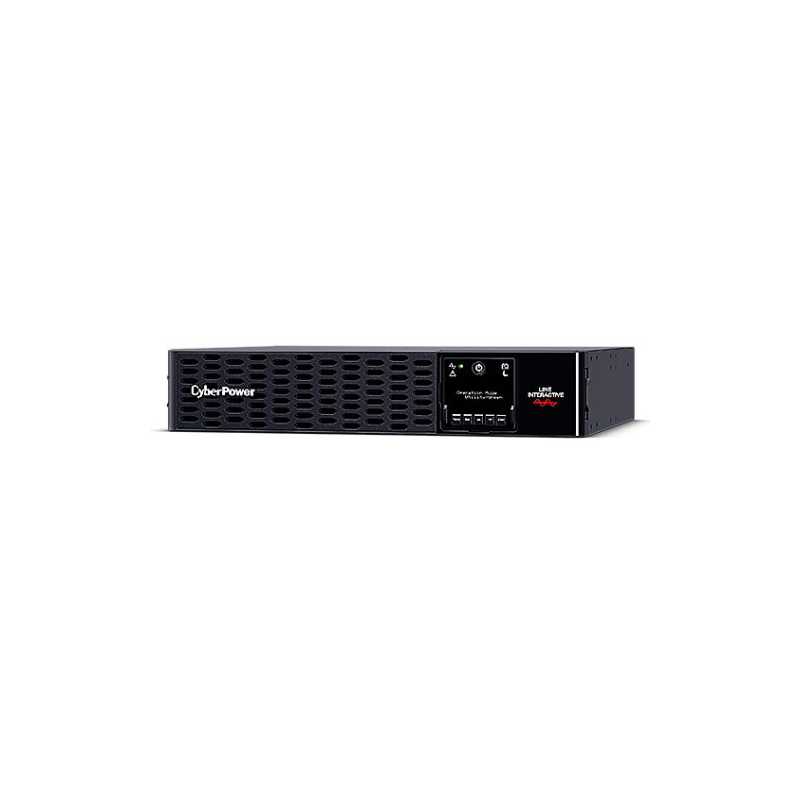 CyberPower XL Smart App 2200VA Line Interactive 2U Rackmountable Professional UPS, 2200W, LCD Display, 8x IEC, AVR Energy Saving