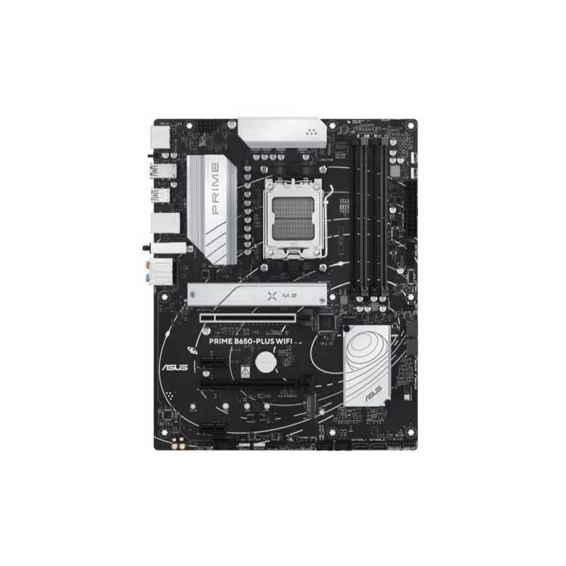 Asus PRIME B650-PLUS WIFI, AMD B650, AM5, ATX, 4 DDR5, HDMI, DP, Wi-Fi 6E, 2.5G LAN, 2x M.2