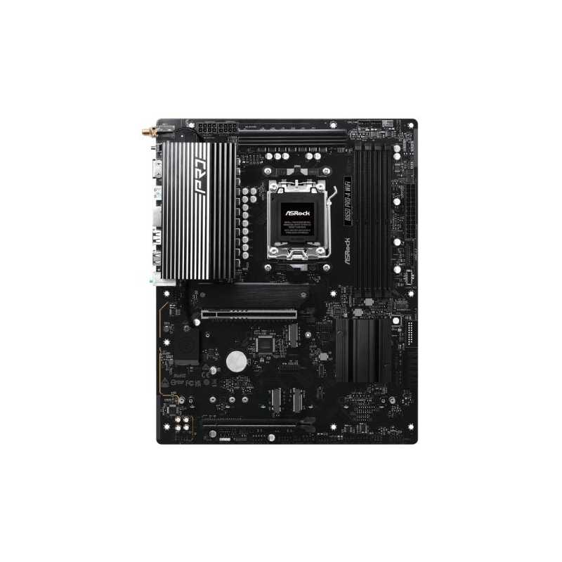 Asrock B850 PRO-A WIFI, AMD B850, AM5, ATX, 4 DDR5, HDMI, USB-C, Wi-Fi 6E, 2.5G LAN, 4x M.2