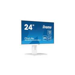 iiyama 24 Inch IPS Monitor XUB2492HSU-W6, Height Adjustable, Full HD, 100Hz, 0.4ms, FreeSync, HDMI, Display Port, USB Hub, White