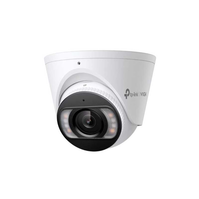 TP-LINK (INSIGHT S455 4MM) 5MP Full Colour Turret Network Camera w/ 4mm Lens, IP67, Smart Detection, People & Vehicle Analytics,