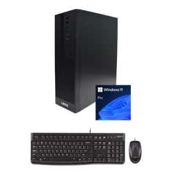 LOGIX 14th Gen Intel Core i3 Quad Core Small Form Factor SFF Business / Education PC with 8GB RAM, 250GB SSD, Windows 11 Pro, Ke