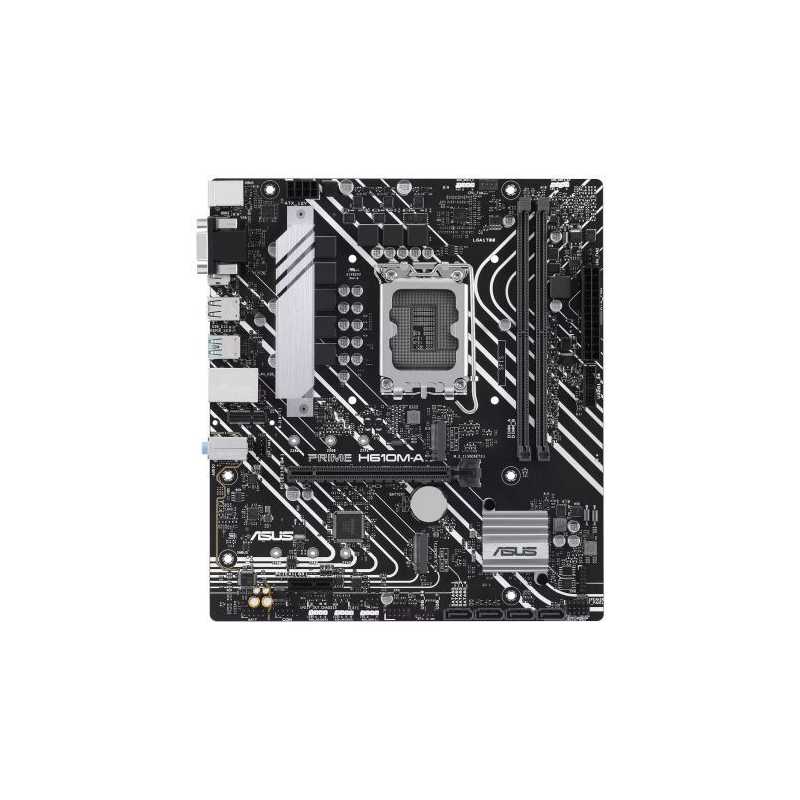 Asus PRIME H610M-A-CSM - Corporate Stable Model, Intel H610, 1700, Micro ATX, 2 DDR5, VGA, HDMI, DP, 2x M.2