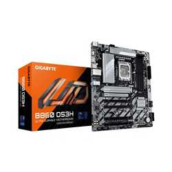 Gigabyte B860 DS3H Intel 1851 Socket Motherboard, ATX, 4x DDR5 Slots, 2x M.2 Sockets, 2x USB-C Port, 2.5GbE LAN, 1x DisplayPort 