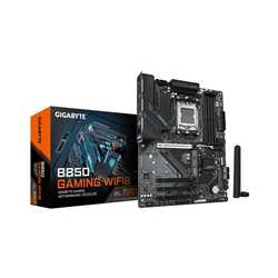 Gigabyte B850 GAMING WIFI6 AMD AM5 Socket Motherboard, ATX, 4x DDR5 Slots, 3x M.2 Sockets, 2x USB-C Port, Fitted I/O Shield, GbE