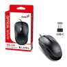 Genius DX-120 Wired USB Type-C Plug and Play Mouse, 1200 DPI Optical Tracking, 3 Button with Scroll Wheel, Ambidextrous Design w