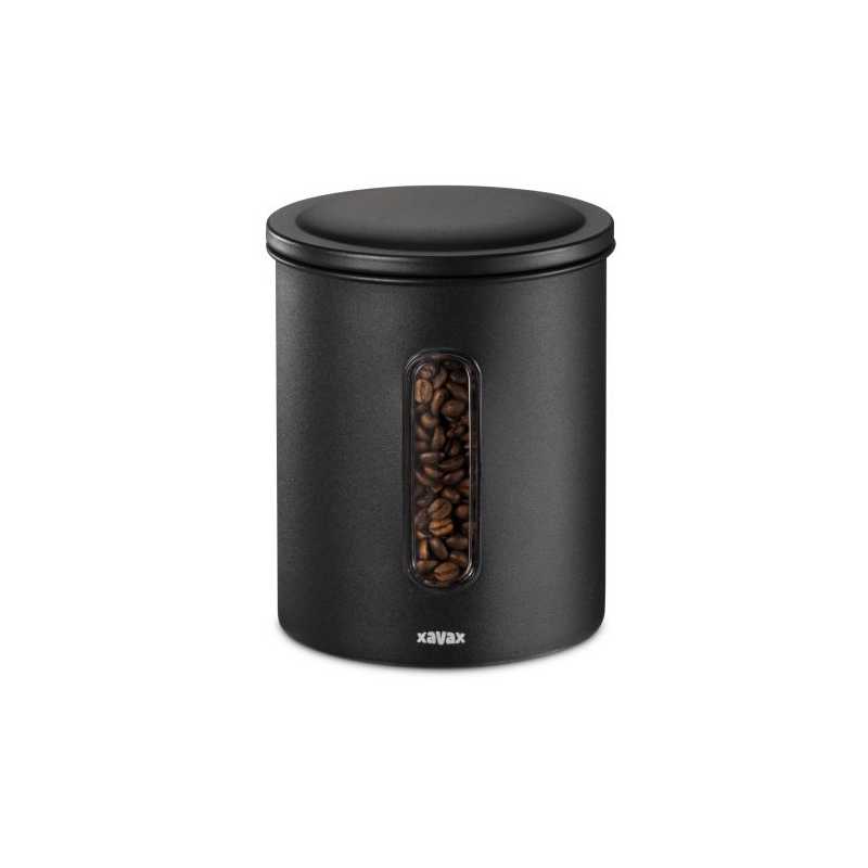 Hama Xavax Coffee Tin for 500g of Beans or 700g of Powder, Airtight, Aroma-tight