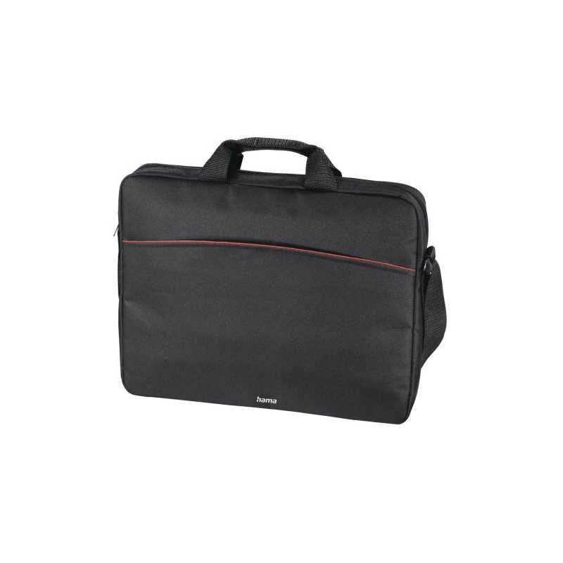 Hama Tortuga Laptop Bag, Up to 17.3", Padded Compartment, Spacious Front Pocket, Black 