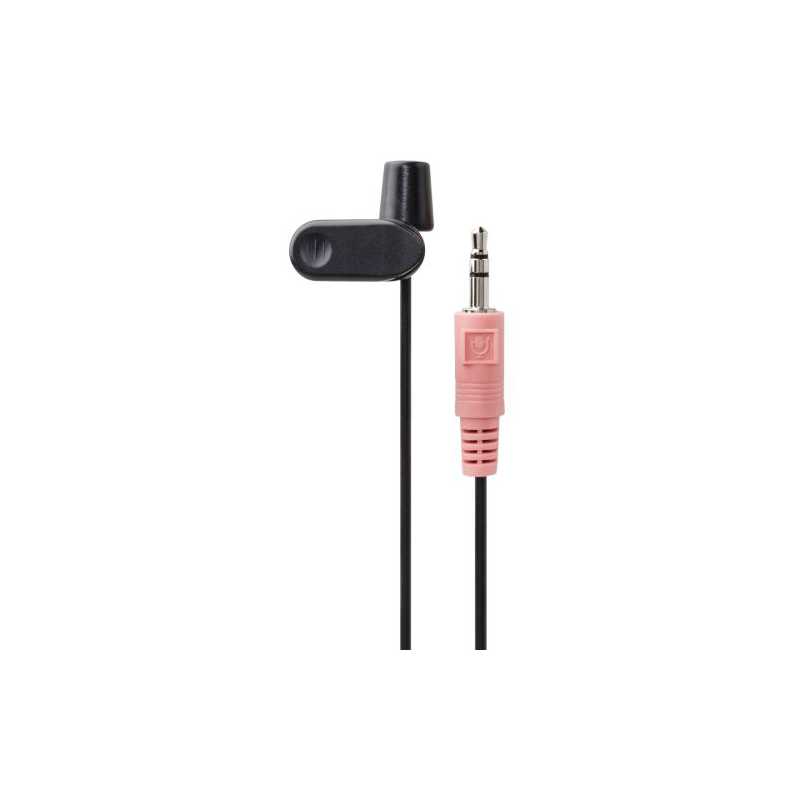 Hama Clip-On Microphone, 3.5mm Jack, 2 Metre Cable