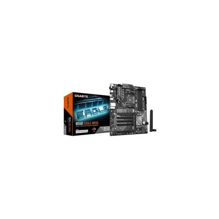 Gigabyte B550 EAGLE WIFI6 AMD AM4 Socket Motherboard, ATX, 4x DDR4 Slots, 2x M.2 Sockets, 2x USB-C Port, GbE LAN, Wi-Fi 6, 1x HD