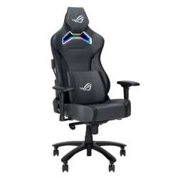 Asus ROG Chariot X (Wide) RGB Gaming Chair, Racing-Car Style, Premium PU Leather, Memory-Foam Lumbar, 4D Armrests, 155° Recline