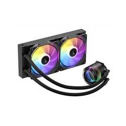 Antec Vortex Lum 240 ARGB CPU Liquid Cooler - Intel & AMD Compatible, 2 x 120mm ARGB Fans, Suspended Spiral Pump Head, Enhanced 