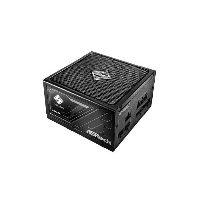 Asrock 650W Steel Legend SL-650G PSU, Fully Modular, 80+ Gold, Cybenetics Platinum & Lambda A+, ATX 3.1