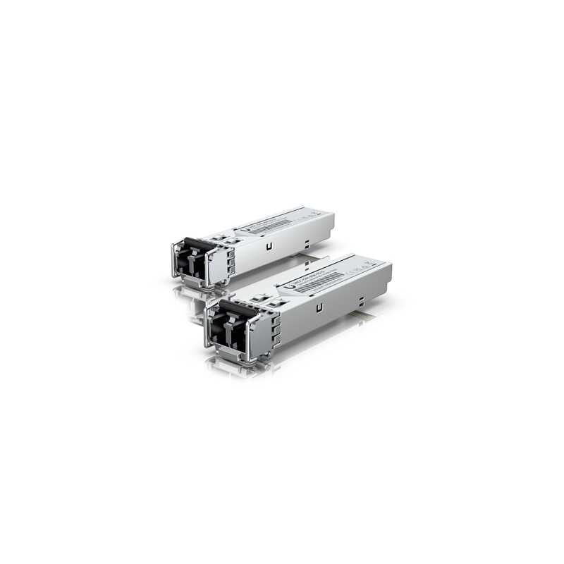 Ubiquiti UACC-OM-MM-1G-D-2 (2-Pack) 1G Multi-Mode Optical SFP Module