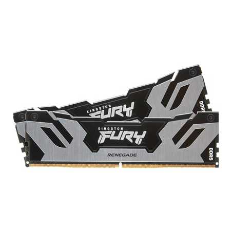 Kingston FURY Renegade KF560C32RSK2-96, 96GB (2x48GB) System Memory, DDR 5, 6000MHz, Silver, 1.35V, CL32, non-ECC Unbuffered