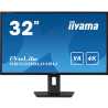 iiyama PROLITE XB3288UHSU-B5 32 Inch 4K Monitor, IPS, 3ms, 60hz, FreeSync, HDMIx2, Display Port, USB Hub, PIP, Speakers, Int PSU