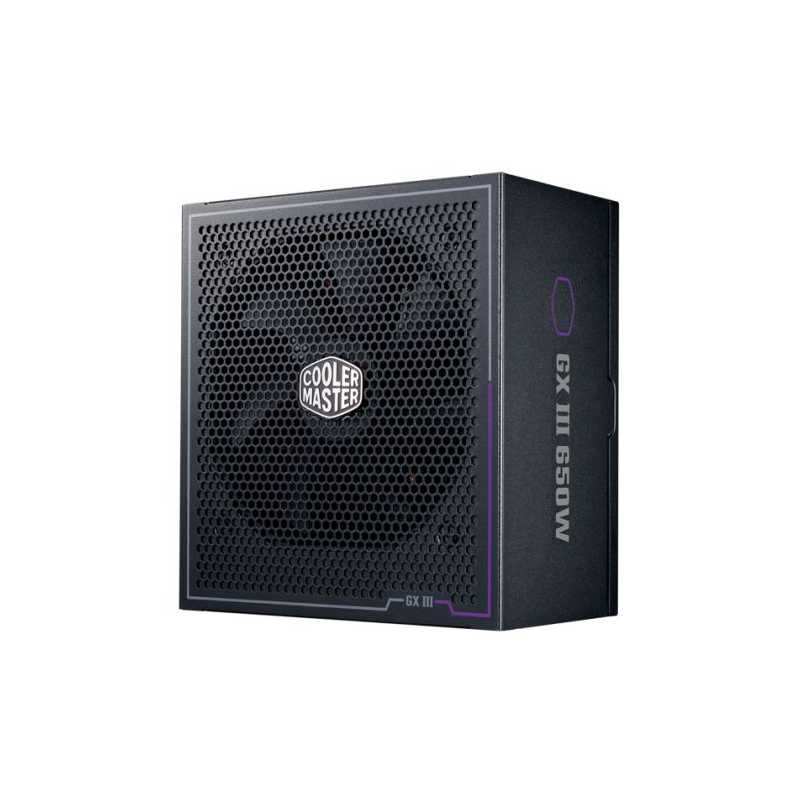 Cooler Master 650W GX III Gold ATX 3.0 PSU, Fully Modular, HDB Bearing Fan, 80+ Gold