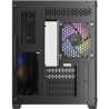 Antec CX600M ARGB Mini-Tower PC Gaming Case, 270 Full-View Tempered Glass, 3x 120mm ARGB LED Fans, USB 3.0, Dust Filters, Tool-F