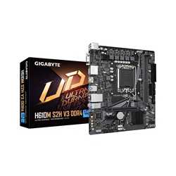 Gigabyte H610M S2H V3 DDR4 Ultra Durable Intel 1700 Socket Motherboard, Micro-ATX, 2x DDR4 Slots, 1x M.2 Socket, GbE LAN, 1x D-S