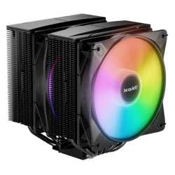 Be Quiet! BK043 Pure Rock Pro 3 LX Black ARGB Heatsink & Fan, Intel & AMD Sockets, 2x Light Wings LX ARGB Fans, 6 High-Performan