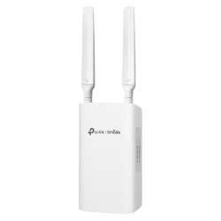 TP-LINK (ER703WP-4G-OUTDOOR) Omada 4G+ Cat6 AX3000 Wi-Fi 6 Outdoor/Indoor Gateway, 3x GB WAN/LAN (2x PoE Out, 1x PoE In)