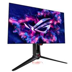 Asus 26.5" ROG Swift OLED 1440P HDR Gaming Monitor (PG27AQDP), 2560 x 1440, 0.03ms, USB, 480Hz, Heatsink, DisplayWidget, WOLED 