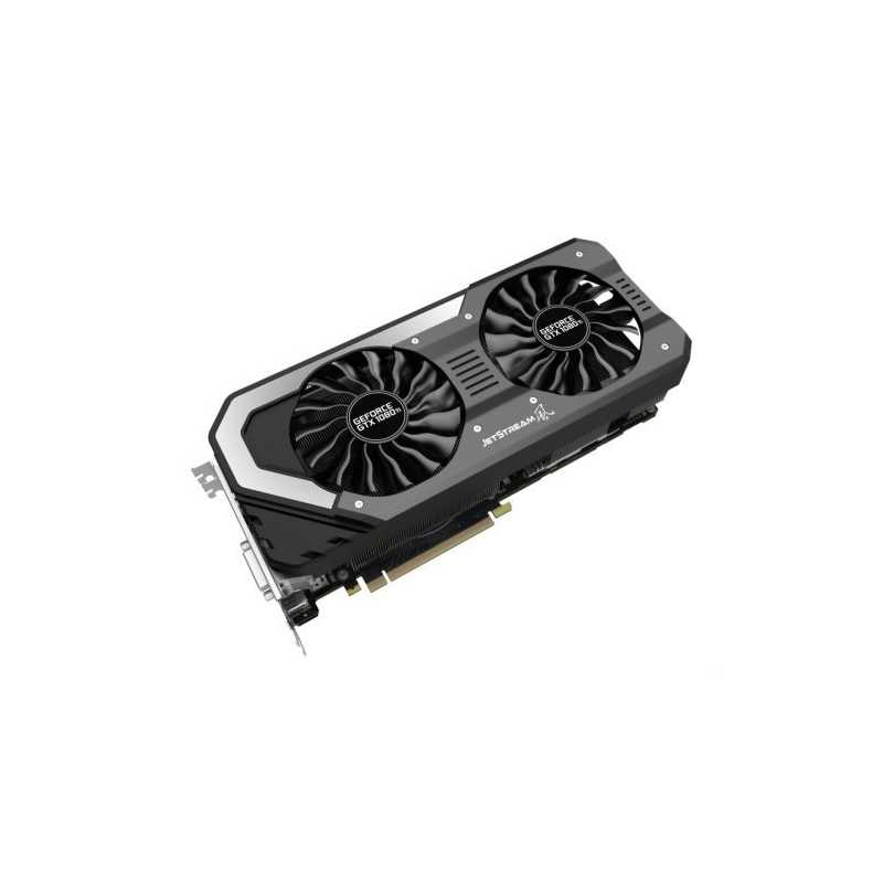 Palit GTX1080 Ti Super JetStream, 11GB DDR5X, DVI, HDMI, 3 DP, 0-dB Tech, RGB Lighting