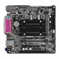 Asrock J4105B-ITX, Integrated Intel Quad-Core J4105, Mini ITX, DDR4 SODIMM, VGA, HDMI, Serial & Parallel Port