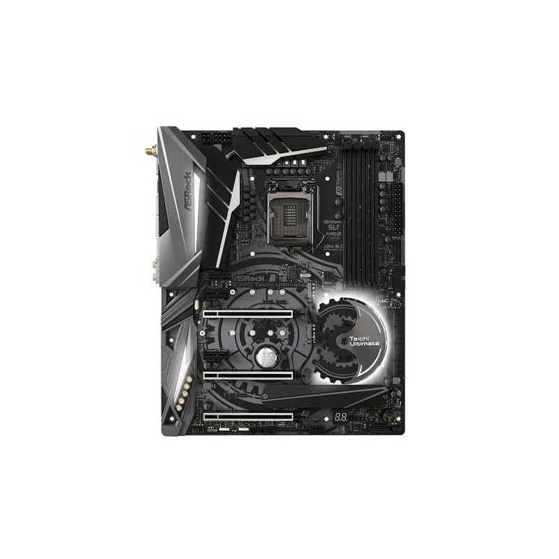 Asrock Z390 TAICHI ULTIMATE, Intel Z390, 1151, ATX, XFire/SLI, HDMI, DP, Triple LAN (1 x 10GB), Wi-Fi, RGB Lighting