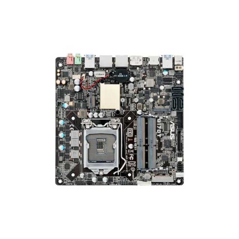 Asus Q170T, Intel Q170, 1151, Thin Mini ITX, DDR4 SODIMM, M.2, Dual GB LAN, HDMI, DP, DC Power